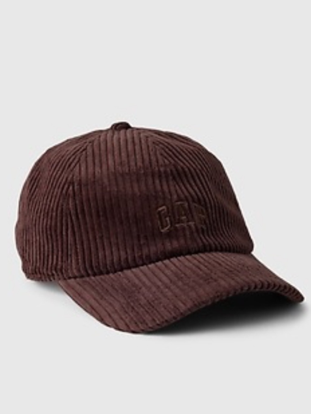GAP Woman’s Corduroy Baseball Cap - Burgundy